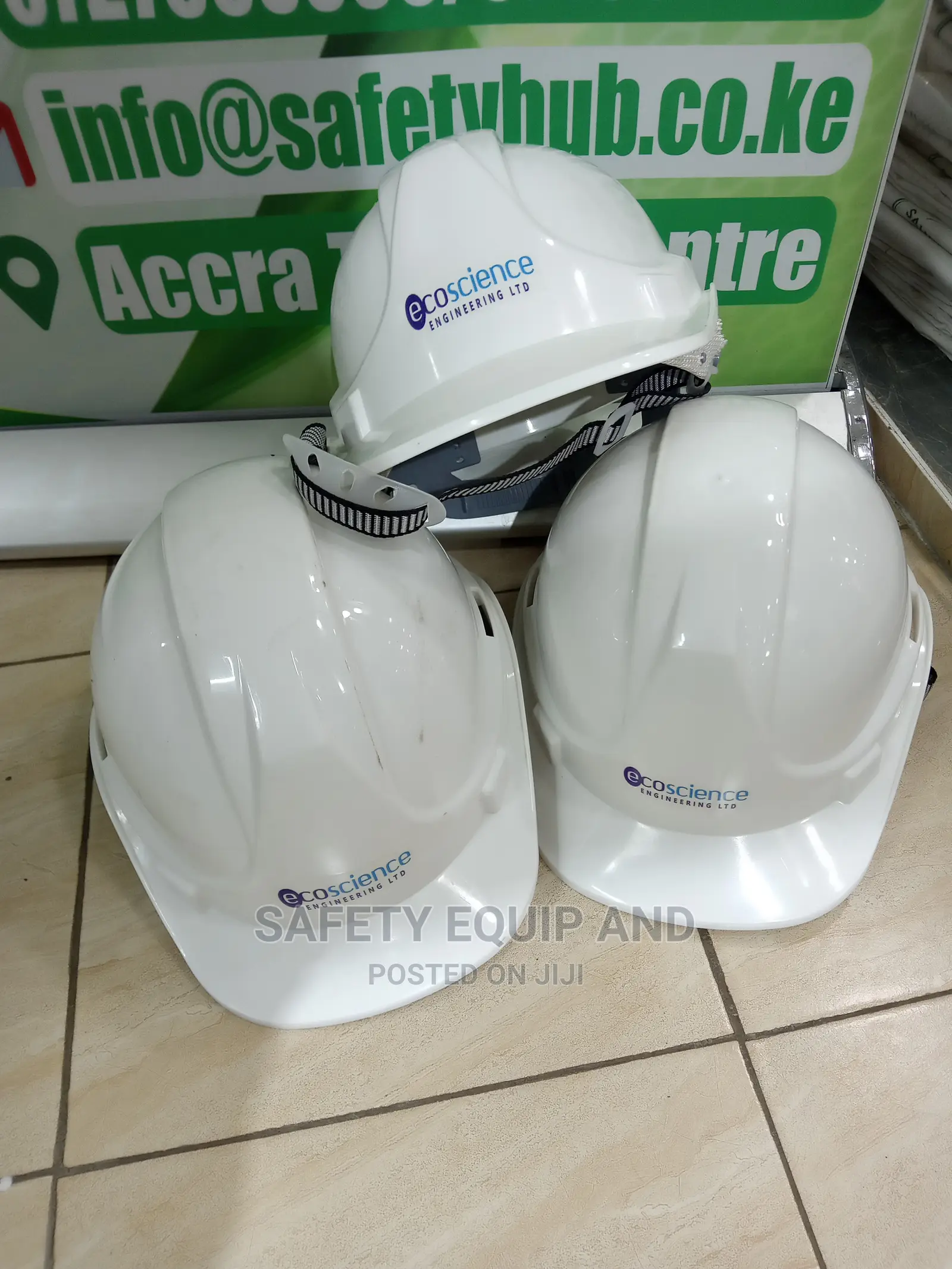 White Heavy Duty Work Helmets