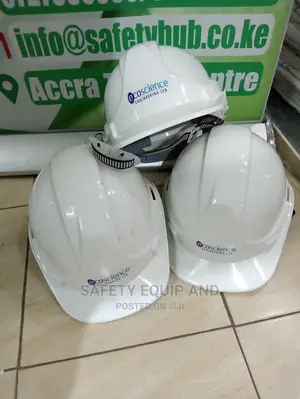 White Heavy Duty Work Helmets