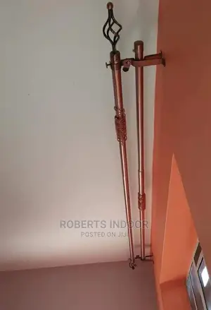 3m Brown Curtain Rod