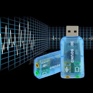 USB 1.1 Mic/Speaker Surround Sound 7.1 CH 3D Audio Card Ada