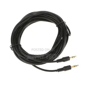 5meter 35mm Jack Aux Male to Male Stereo Audio Cable for Car