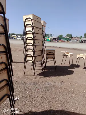 School Locker and Chairs