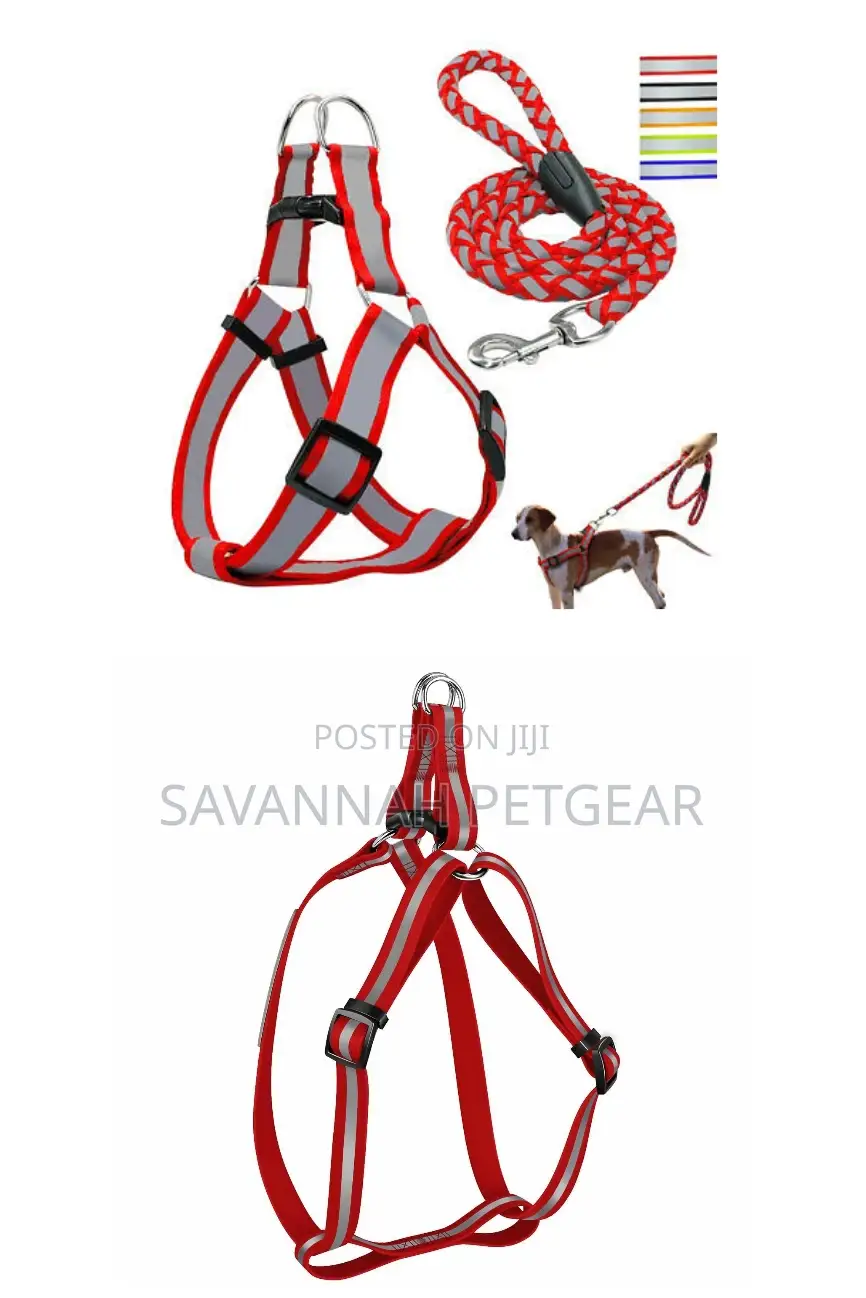 Reflective Dog Harness Night Visibility