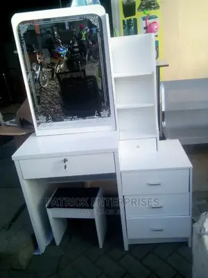 Dressing Table With A Sliding Mirror