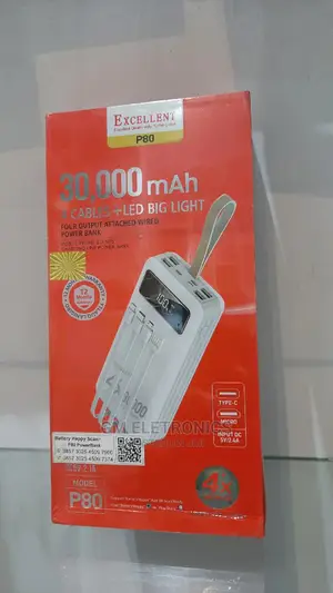 Excellent 3X Quick Charge 30000mah Universal Power Bank