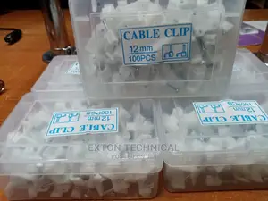 100 Pieces Cable Clips