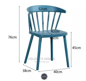 Nordic Style Windsor Chair Plastic