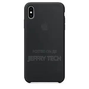 Silicone Case for iPhone Xs Max - Black