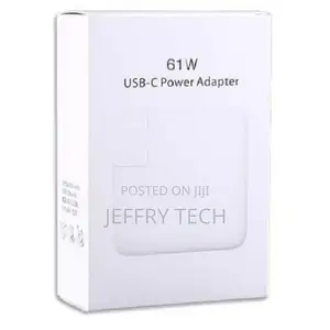 USB-C Power Adapter for Macbook Pro 13" - 61w - White