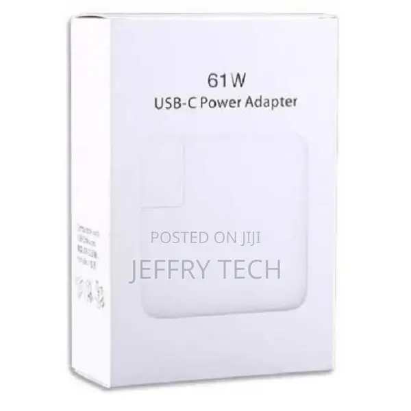 USB-C Power Adapter for Macbook Pro 13" - 61w - White