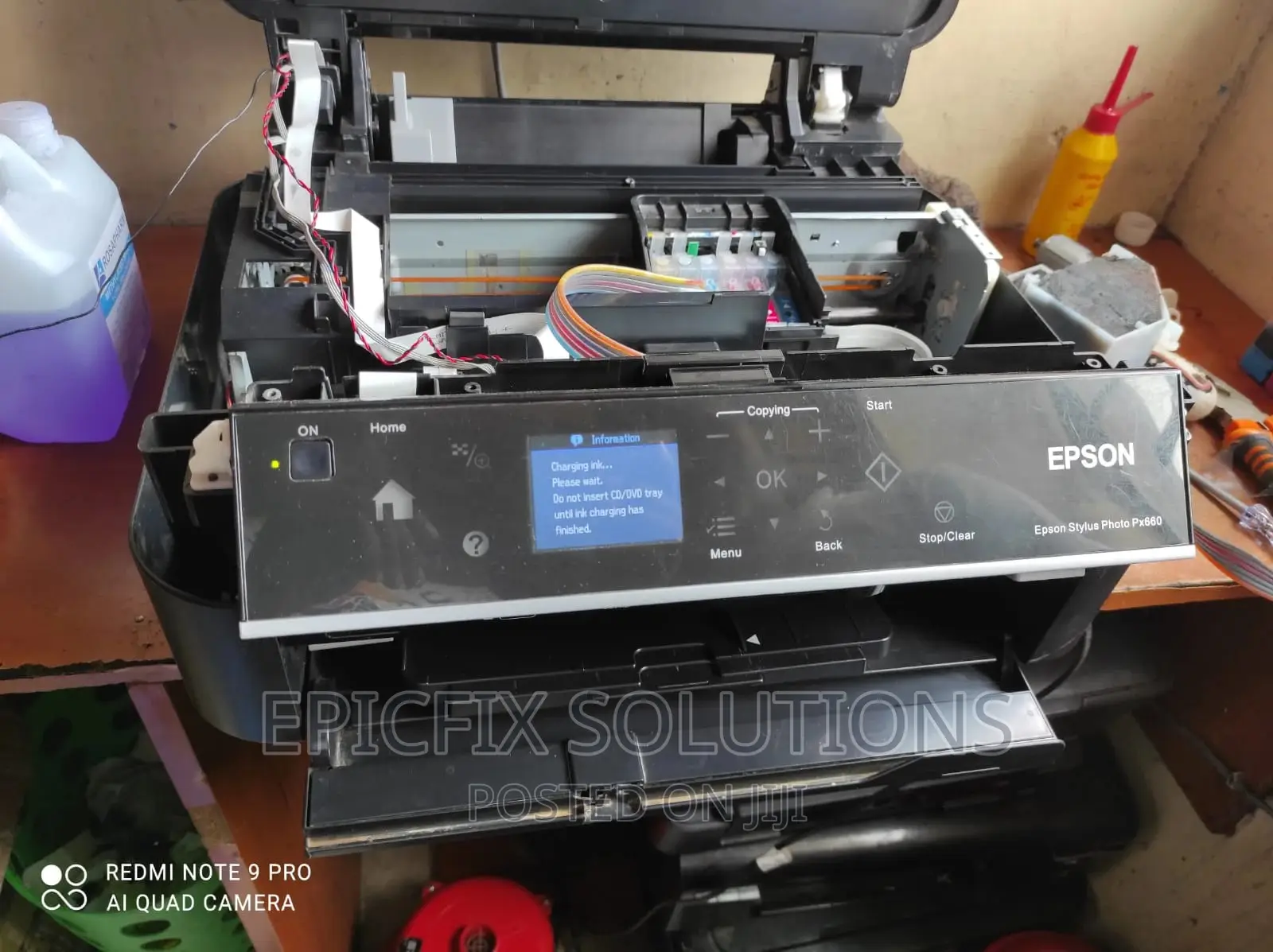 EPSON PRINTER TM Printer Maintenance and Repair.