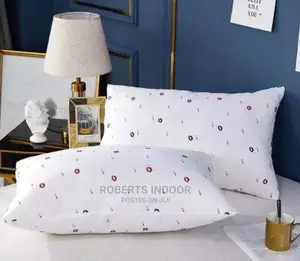 Elegant White Bed Pillows