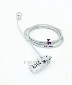 Heavy Duty 4 Digit Code Combination Steel Cable Lock for Lap