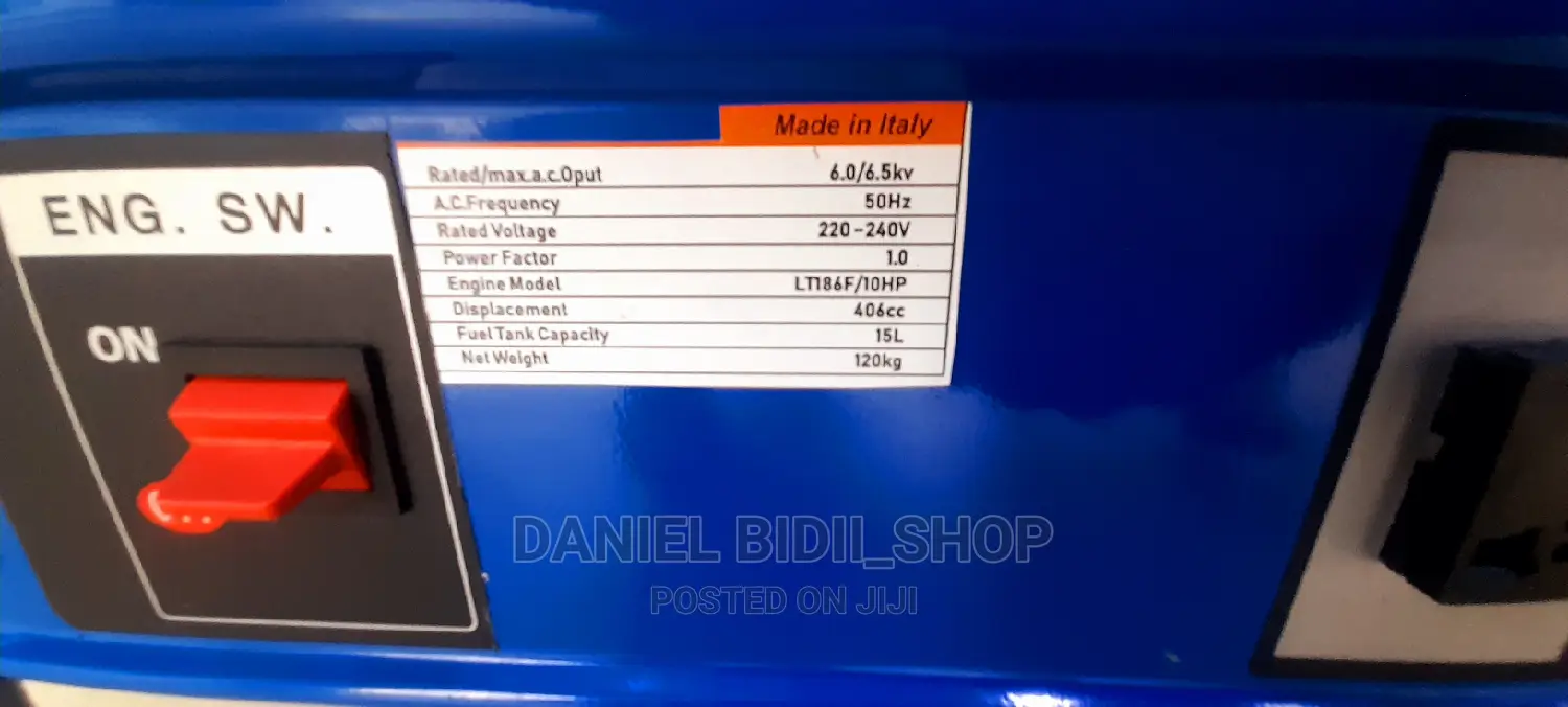 Max-Power Gasoline Generator 6.0kva