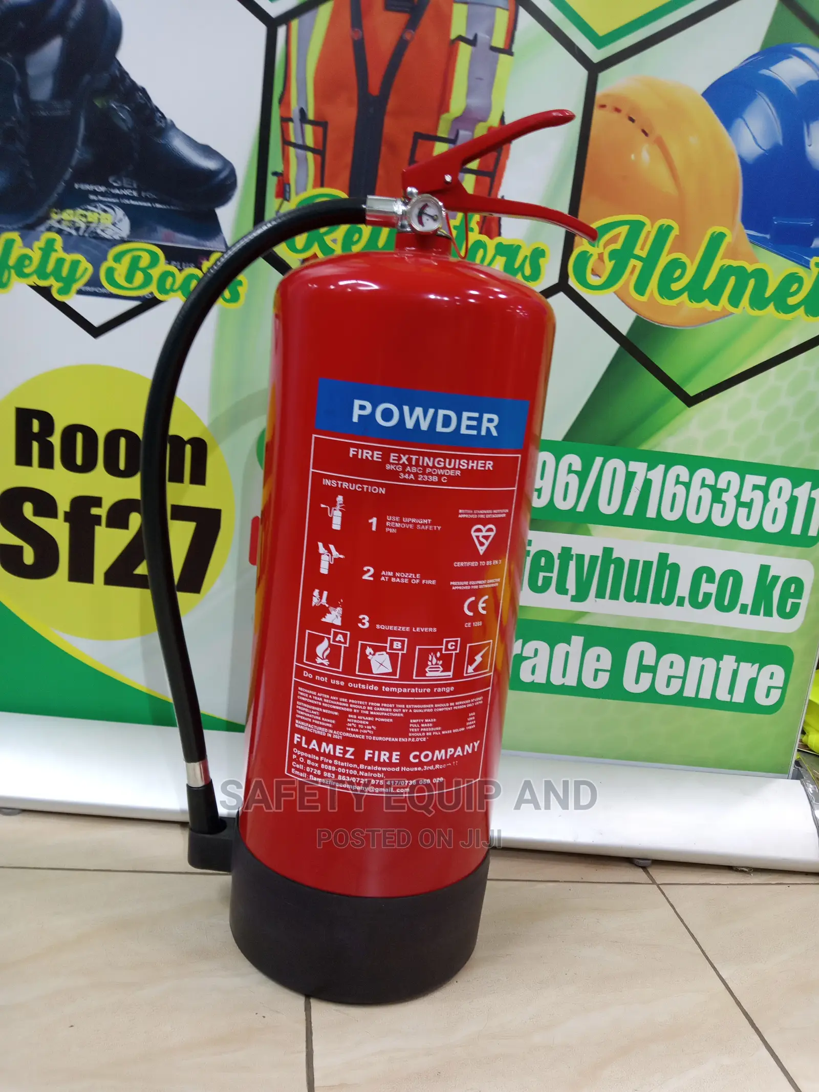 Powder Fire Extinguishers for Emergency Fires
