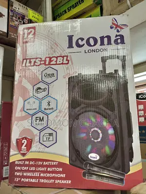 Icona Ilts-12bl Portable Speaker