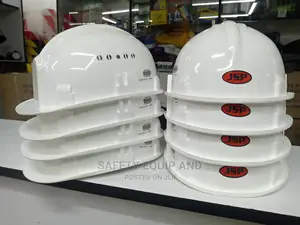 White JSP Head Protection Helmets Available