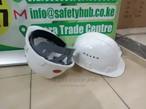 Vented White JSP Helmets