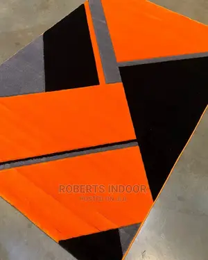 Orange Elegant Paris Carpet