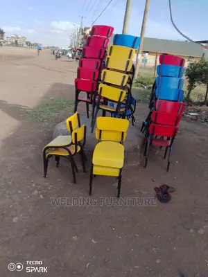 School Locker and Chair