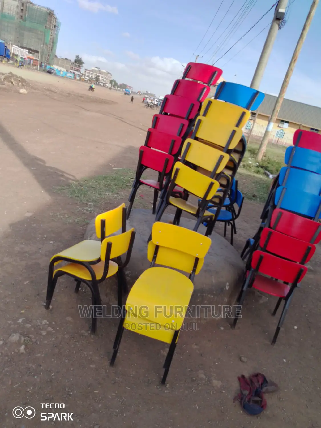 School Locker and Chair