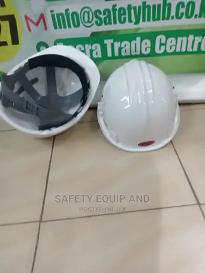 White Quality Helmets JSP With Vents