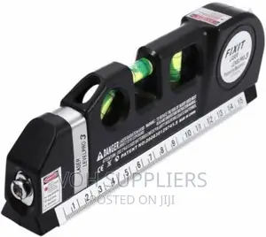 680nm Laser Level Pro 8FT Cross Line Laser Ruler Measure Lev