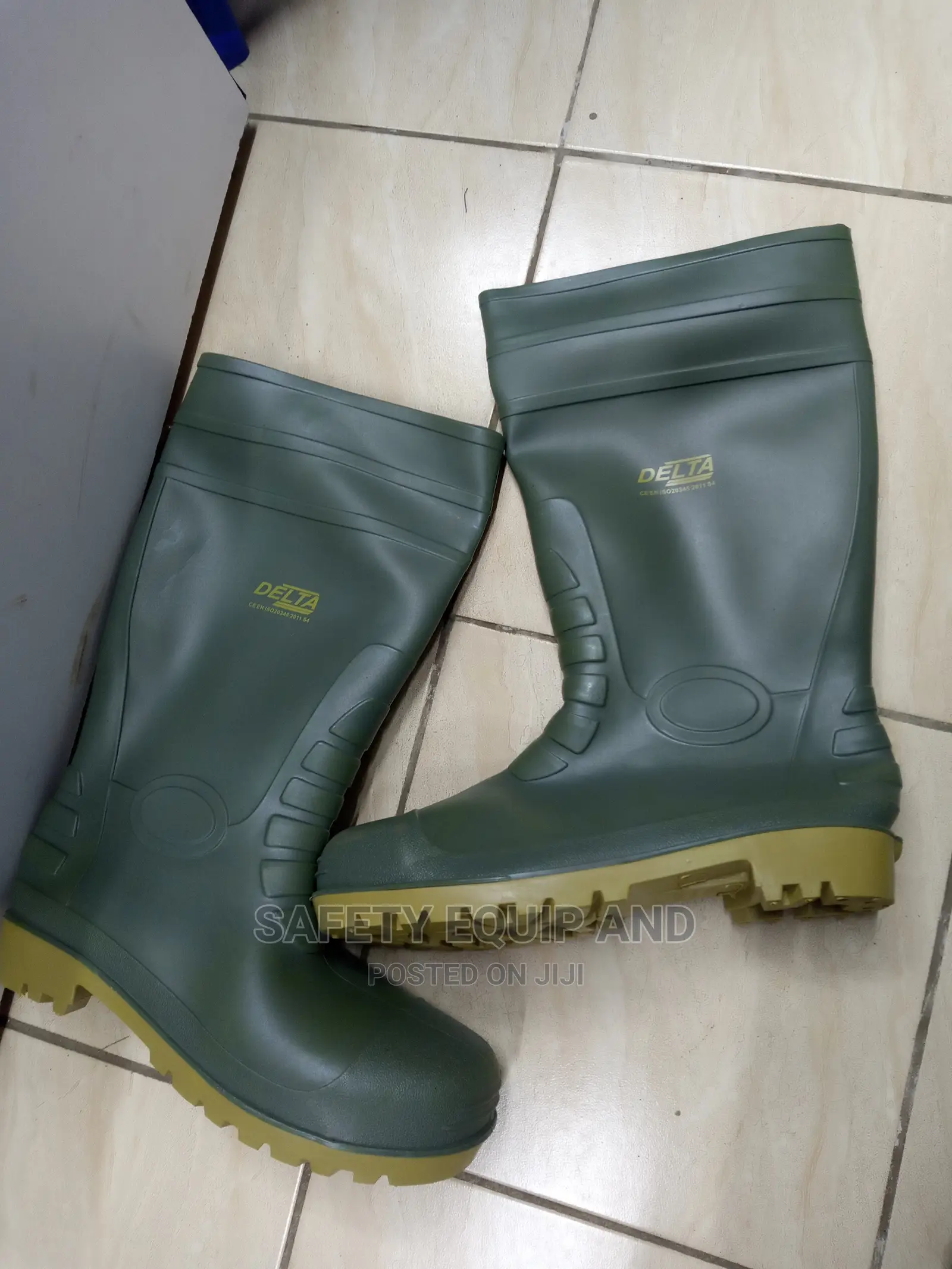 Green Delta Boots-Industrial