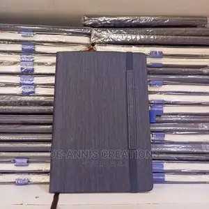 Navy Blue Classy A5 Notebooks