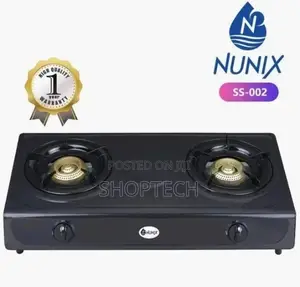 Gas Stove Stainless, 2 Burner SS