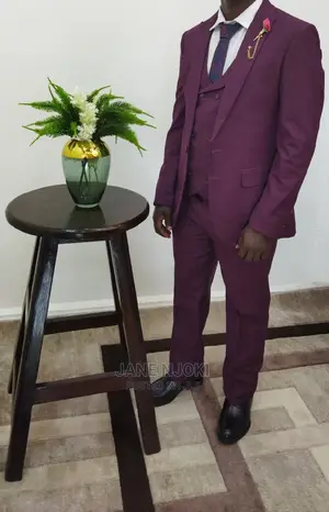 Maroon Suit