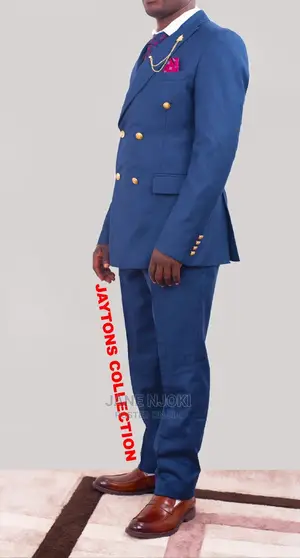 Blue Suit Men