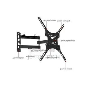 Home Design Rotating 14" - 55" Full Motion Swivel TV Bracket