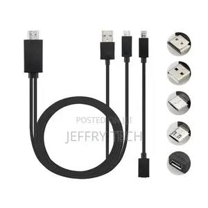 Universal Android Phone MHL Micro USB to HDMI 1080P HD TV Ad