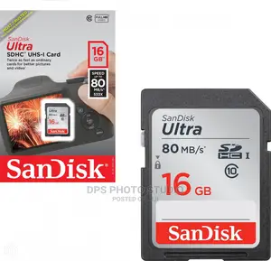 Sandisk 16gb 80mbs