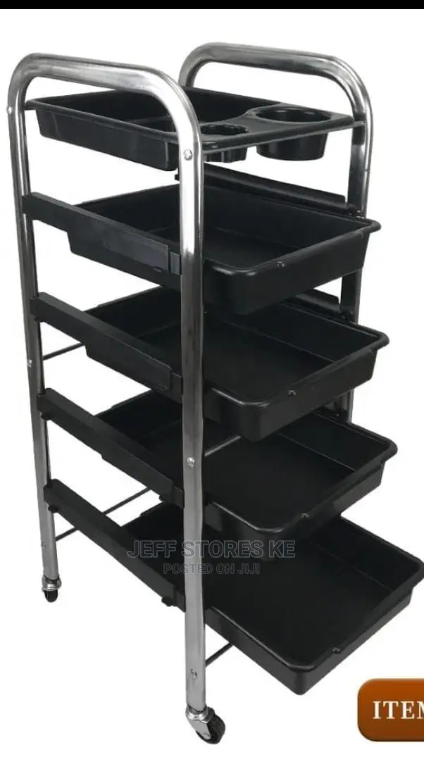 Salon Trolley Chromed