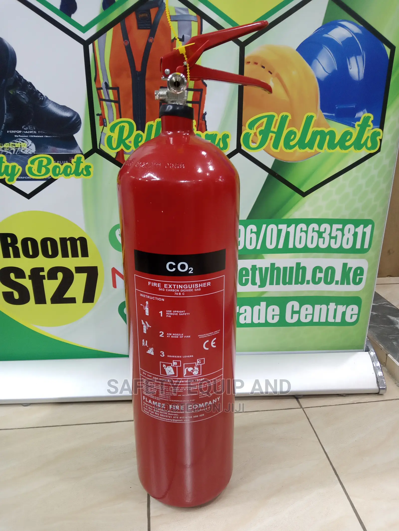 Co2 Extinguishers- Available in All Sizes