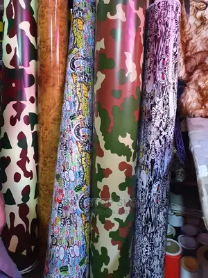 Different Color Shade and Patterns Body Stickers
