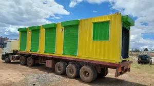 We Fabricate Shipping Containers Into Stalls