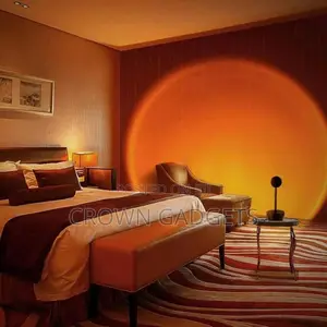 6 Color Effects Sunset Lamp Sunset Projector for Interior