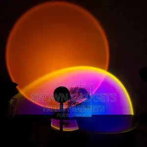 USB Stretchable Rotated Sunset Projection Lamp