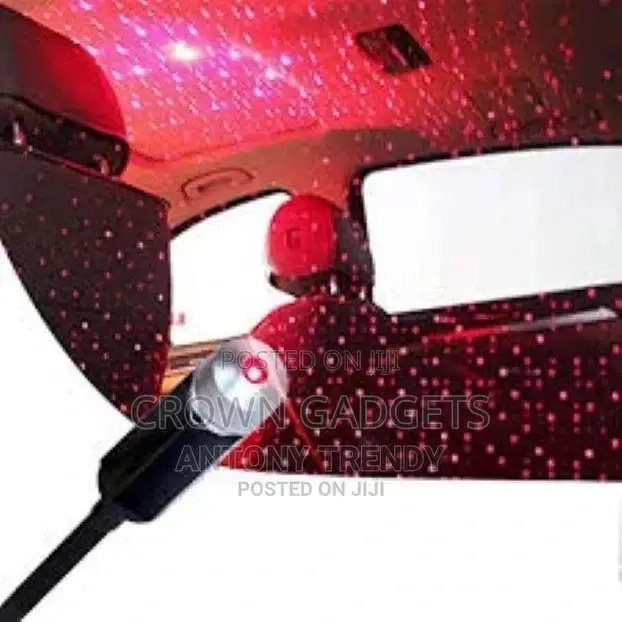 1PCS LED USB Car Interior Laser Projector Light 4modes