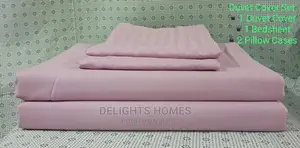 Satin Stripped Duvet Cover Set