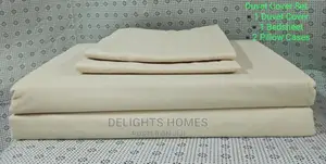 Satin Stripped Duvet Cover Set