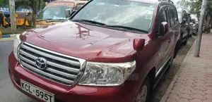 Red 2009 Toyota Land Cruiser Available