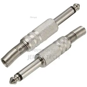 1/4'' 6.35mm Male Mono Monaural Audio Cable Jack Connector