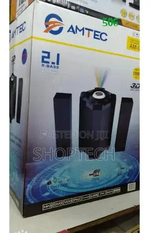 2.1ch Amtec Am-006 Mtungi Home Theater System Woofer.