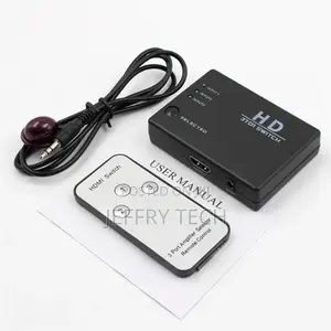 3 or 5 Port Hdmi Splitter Switch Switch Hub + Remote 1080P F