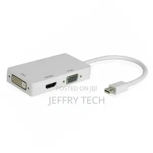 Mini Display Port DP Thunderbolt to HDMI VGA DVI Adapter For