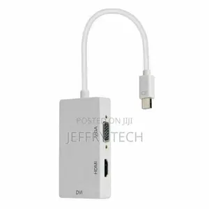 Mini Display Port DP Thunderbolt to HDMI VGA DVI Adapter For